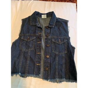 Jeans Vest Shirt